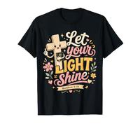 Let Your Light Shine Matthew 5 16 Bible Verse T-Shirt