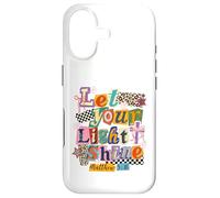 Let Your Light Shine Matthew 5:16 Collage Art Case for iPhone 17