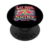Let Your Light Shine Matthew 5:16 Inspiration PopSockets Adhesive PopGrip