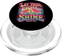 Let Your Light Shine Matthew 5:16 Inspiration PopSockets PopGrip for MagSafe