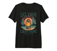 Let Your Light Shine - Matthew 5:16 Vintage Lantern Premium T-Shirt
