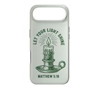 Let Your Light Shine Matthew Christian Faith Candle Case for iPhone Air