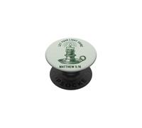 Let Your Light Shine Matthew Christian Faith Candle PopSockets Adhesive PopGrip