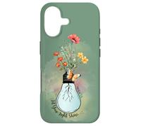 Let Your Light Shine Wildflower Bible Faith On Sage Green Case for iPhone 17