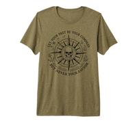 Let Your Past Be Your Compass But Never Your Anchor Premium T-Shirt
