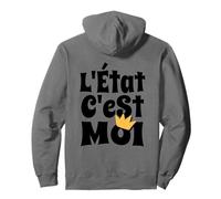 L'Etat c'est moi - Louis XIV French Quote Pullover Hoodie