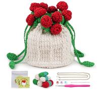 LetCart Beginner Rosie Crochet Kit, Complete Amigurumi Starter Set,Beginner Crochet Kit for Amigurumi with Step-by-Step Video Tutorials - Complete Starter Set for Kids & Adults