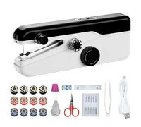LetCart Hand Sewing Machine for Beginners, Mini Portable Electric Sewing Machine for Quick Sewing Emergency Sewing DIY Crafts