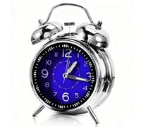 letcdfer 4" Super Loud Alarm Clock for Heavy Sleepers, Alarm Clock for Heavy Sleepers With Twin Bell, alarm clocks for heavy sleepers for Bedroom, Bedside, Office or Kitchen