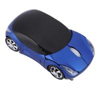 Leteeo 2.4G Mouse, Optical 1600DPI for Mac/ME/Windows PC/Tablet Gaming Office for Mouse Mini Car Yellow Computer Office (Blue)