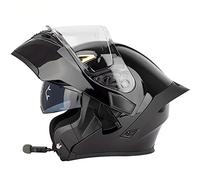 Letetexi Built In Bluetooth Motorcycle Helmet Automatic Intercom Flip-up Motorcycle Modular Helmet Anti-fog Dual Visor Casco para Motocicleta Bluetooth Bilt Helmet DOT ECE Approved