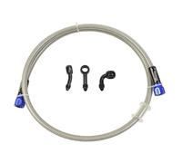 Letgoing Hydraulic Brake Hoses Pipes for Motorcycle Stainless Steel Braided Brake Hose Lines Motorbike Braided Hose Fittings for ATV Pit Bike Dirt Bike Brake