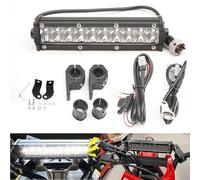 Letgoing Dirt bike Headlight kits 60W 12-36V LED Light Bar Flood Spot Combo Beam For Enduro Motocross Electric Dirt Pit Bike E-bike Sur RonX/S (style C)
