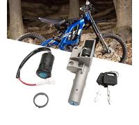 Letgoing Motorbike Ignition switch kit Motorcycle electric door lock kit for Su-rron Light Bee X/S Segway X260 X160 Electrical pit dirt Bike (set B)