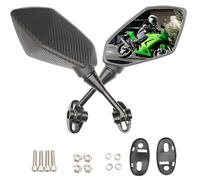 Letgoing Motorcycle Rearview Mirrors E-Mark Approved Racing Motorcycle Rearview Mirror 360 Degree Rotatable for GT125R/250R/650R/650S CBR600RR/600 F4 F4I/1000RR /250R Ninja 250R