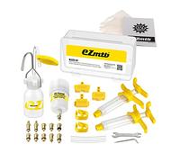 Letgoing Mountain Bike Hydraulic Disc Brake Oil Bleed Kit with connector Bicycle Tool for Shi-mano, Ma-gura, Te-ktro, Sr-am Series Bicycle Fluid Hydraulic Disc Brake Bleed Kit (2022STD)