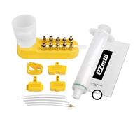 Letgoing Mountain Bike Hydraulic Disc Brake Oil Bleeding Kit with metal connector Bicycle Tool for Shi-mano, Ma-gura, Te-ktro, Sr-am Series (2024LITE)