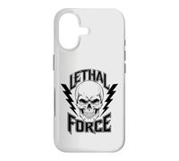 Lethal Force Skull Design - Bold Lightning Bolt Gothic Case for iPhone 17