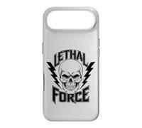Lethal Force Skull Design - Bold Lightning Bolt Gothic Case for iPhone Air