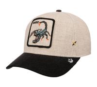 Goorin Bros. Lethal Linen Cap – Unisex Snapback, Curved Brim, All-Season, One Size Black-Beige