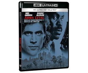 Lethal Weapon 1 - Zwei stahlharte Profis 4K Ultra HD UHD+ Blu Ray mit deutschem Ton