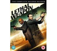 LETHAL WEAPON COMPLETE SERIES 2 DVD 2nd Second Season Two Original UK Release x