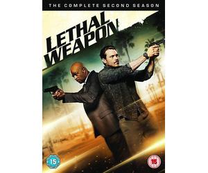 LETHAL WEAPON COMPLETE SERIES 2 DVD 2nd Second Season Two Original UK Release x