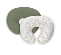 Lethooly 2 Pack Stretchy Removable Nursing Covers for Breastfeeding Pillows, Willow and Sage Pattern, 22.5x18 inches