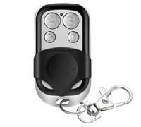 Lethra 2PCS 433MHz Gate Remote Control Fob, Automatic Garage Door Remote Control Fob with 4 Buttons, Wireless Garage Door Opener Cloning Fob for Car Garage Door Gate with Key Cover Slide