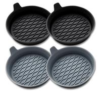 Lethra 4 PCS Car Cup Holder Coaster, Car Coasters for Cup Holders Car Accessories Car Cup Holder Cup Holder for Cars Waterproof, Anti Slip Leak proof Cup Mat Set, Car Interior Accessories for Most Car