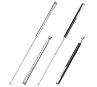 Lethra 4 PCS Telescopic Pick Up Tools Rod 2 LB Extendable Magnetic Handheld Stick Pen Portable Magnetic Retrieval Pen Magnet Handheld Tool Grabber with Clip for Pickup Screws Nuts, Extending to 65cm