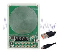 Lethra 7.83hz Schumann Waves Resonance Generator with Dust Cover, 0.1hz -100khz Adjustable Sine Wave Resonance Generato for Women Men Sleep Disorders Relaxation Relaxing Use (Green)