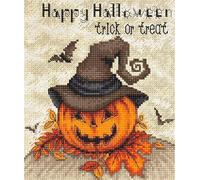 LETI 956 Trick or Treat Counted Cross Stitch kit