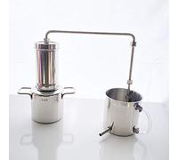 LETIME 3L Essential Oil Distiller, Stainless Steel Steam Distillation Kit Making Essential Oil and Hydrosol, Floral Water Machine, LT3000 Distiller Kit