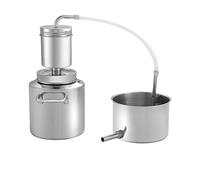 LETIME 500mL Essential Oil Steam Distillation Kit, Stainless Steel Still, DIY Essential Oils and Hydrosol Maker, Easy to Use with Video and Paper Instruction