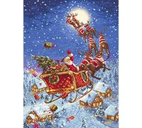 Letistitch Cross Stitch Set, Multicoloured, 40 x 30 cm, Leti958