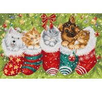 Letistitch L9940 Dogs and Cats in Stockings
