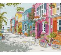 Letistitch L9963 Seaside Harmony Counted Cross Stitch Kit