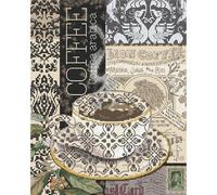 Letistitch Lion Coffee B Counted Cross Stitch Kit 22 x 18 cm