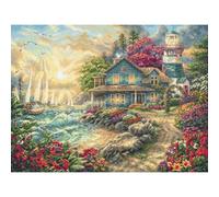 Letistitch Sunrise Sea Counted Cross Stitch Kit, Multi-Colour