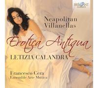Letizia Calandra - Erotica Antiqua Neapolitan Villanellas - CD - J3z