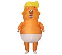 LETKIM Inflatable Trump Costume Blow up President Halloween Adults 4.9ft-5.9ft