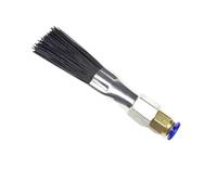 LeTkingok 10PCS Extended Lubricating Brushes, Nylon Bristle Chain Brush with 4mm/6mm Quick-Connect Fittings for Ladder Maintenance (4MM)