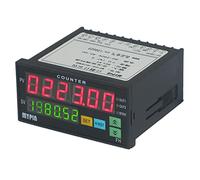 LeTkingok FH8-6CRNB Automatic Control Counter, Relay Output 90-265V AC/DC 6 Digits LED Display Length Counter Meter