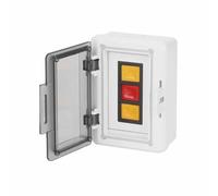 LeTkingok Waterproof Outdoor Garage Rolling Door Lift Switch Box, Household Rolling Shutter Door Control Button Box IP65