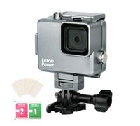 LetonPower Aluminum Alloy Waterproof Diving Housing for GoPro HERO - 263FT/80M Underwater Case with Mount, Protective Dive Case Shell Compatible for HERO 4K 2024 Action Camera Accessories Kit