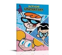 LETOOUY Cartoon Dexter's Laboratory Poster Decorative Painting Canvas Wall Art Living Room Poster Bedroom Painting Wall Art Picture Print Modern Family Room Decor 08 x 12 Inches (20 x 30 cm)