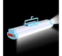 LETOUR Camping Light with Torches 2000 Lumen Rechargeable Magnetic Light 4 Modes Tent Light USB Rechargeable Camping Lantern Power Bank Emergency Light for Outdoor Camping, Power Outage