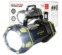 LETOUR Rechargeable LED Torch, 4000Lumens Multi-Fu
