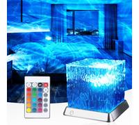 LETOUR Sensory Lights Ocean Wave Lamp 16 Colors Galaxy Projector Night Light with Remote Control Luminorthe Cube Northern Projector Lamp for Party/Gaming Room/Bedroom